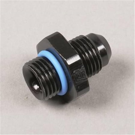 Straight Bulkhead Coupler Fitting- Black